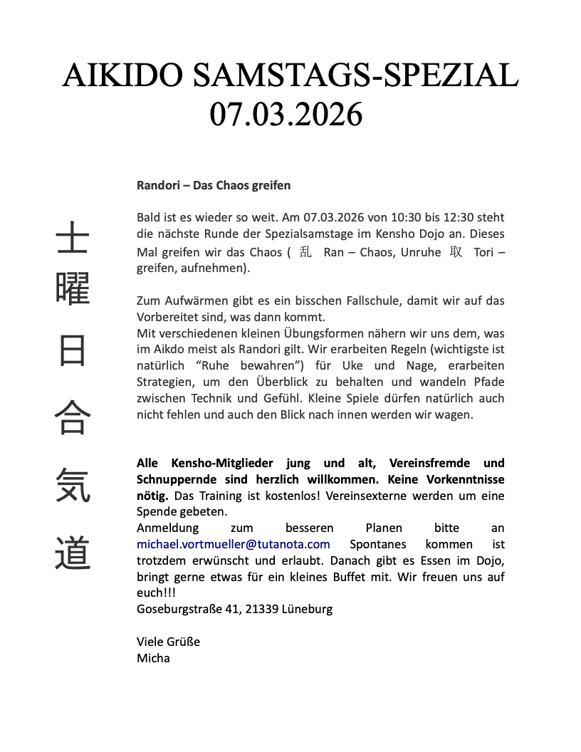 samstagsspezial 07.03.26